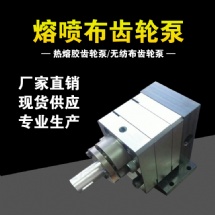 耐高温熔体泵 熔喷布计量泵 热熔胶泵 挤出机专用齿轮泵